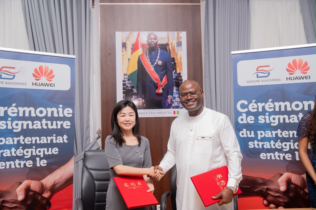 Le Groupe GUICOPRES et Huawei Guinée scellent un partenariat stratégique au service de la transformation numérique et énergétique du pays