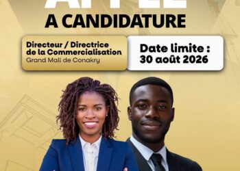 Kakandé Immo recrute un (e) Directeur/Directrice de la Commercialisation pour le Grand Mall de Conakry